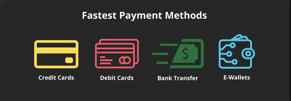 Fastest online casino Payment Methods NZ