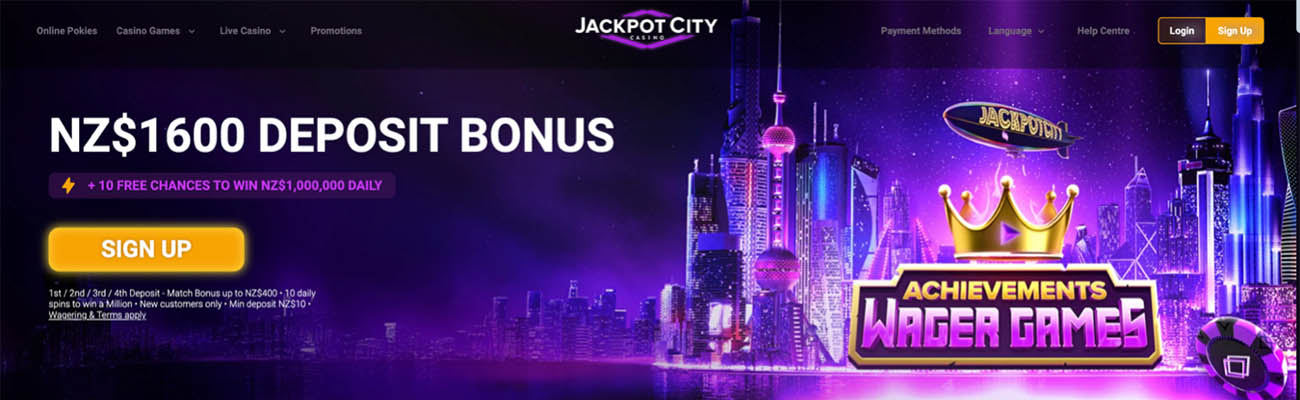Jackpot City Casino Offers