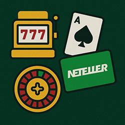 Popular casino games at Neteller online casinos
